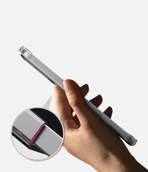 Etui Ringke Fusion Magnetic MagSafe na Samsung Galaxy A57 5G - przezroczyste