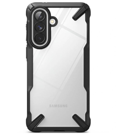 Etui Ringke Fusion X na Samsung Galaxy A57 5G - przezroczysto-czare