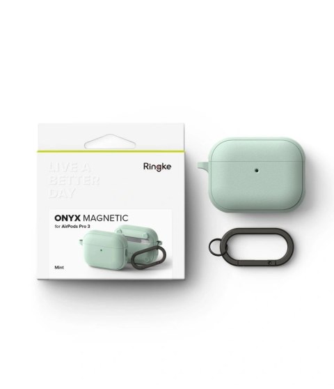 Etui Ringke Onyx Magnetic MagSafe na AirPods Pro 3 - zielone