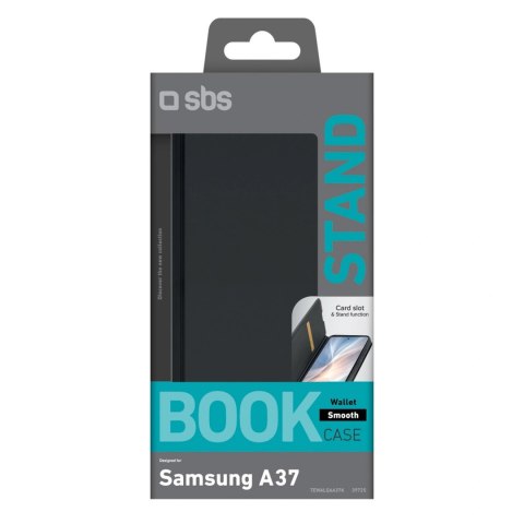 Etui SBS Wallet Smooth na Samsung Galaxy A37 z klapką - czarne
