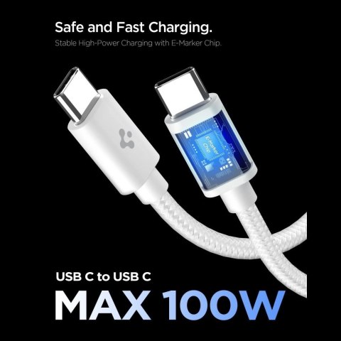 Ładowarka sieciowa Spigen EE451EU Essential USB-C 45W - biała