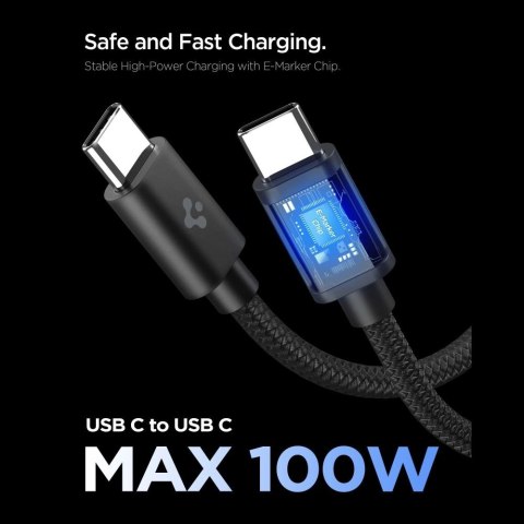 Ładowarka sieciowa Spigen EE451EU Essential USB-C 45W - czarna