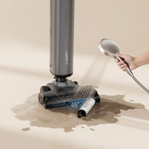 Odkurzacz pionowy UWANT D800 Wet&Dry z funkcją mopowania i stacją ładowania - szary