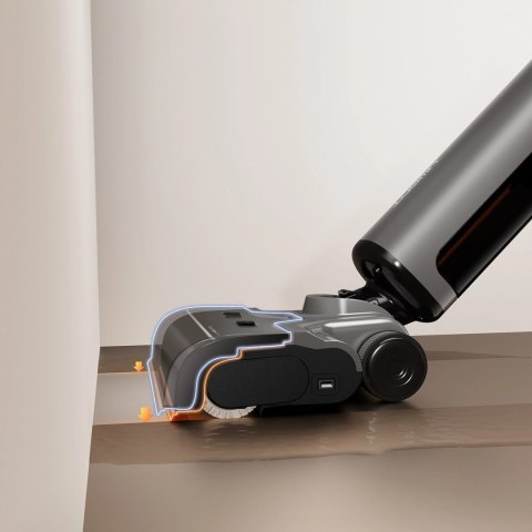 Odkurzacz pionowy UWANT D800 Wet&Dry z funkcją mopowania i stacją ładowania - szary