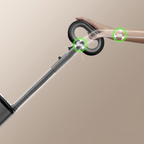 Odkurzacz pionowy UWANT D800 Wet&Dry z funkcją mopowania i stacją ładowania - szary