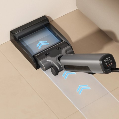 Odkurzacz pionowy UWANT D800 Wet&Dry z funkcją mopowania i stacją ładowania - szary