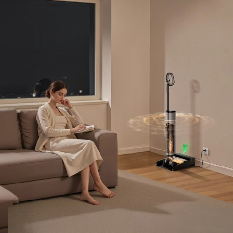 Odkurzacz pionowy UWANT D800 Wet&Dry z funkcją mopowania i stacją ładowania - szary