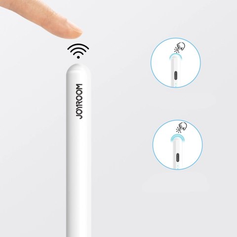 Rysik stylus aktywny Joyroom JR-X9S Pro z 2 wymiennymi końcówkami - biały