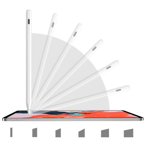 Rysik stylus aktywny Joyroom JR-X9S Pro z 2 wymiennymi końcówkami - biały