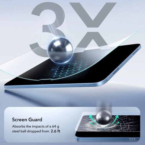 Szkło hartowane ESR Paper Feel 2-Pack na iPad 10.9" (2022) / 11" (2025)