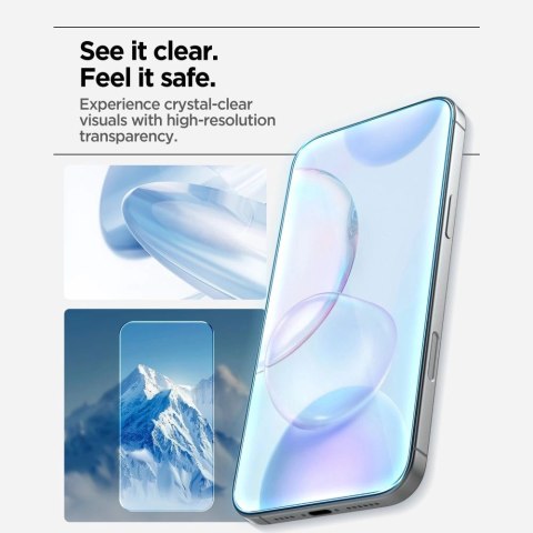 Szkło hartowane Spigen Glas.tR AlignMaster Slim 3-Pack na iPhone 17 Pro Max