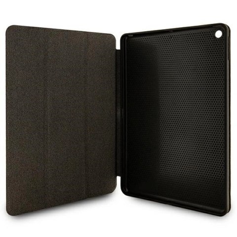 Etui Guess 4G Stripe Allover na iPad 10.2" - brązowe