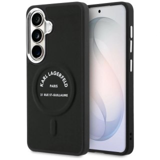 Etui Karl Lagerfeld Embossed Ring RSG Logo MagSafe na Samsung Galaxy S26+ - czarne