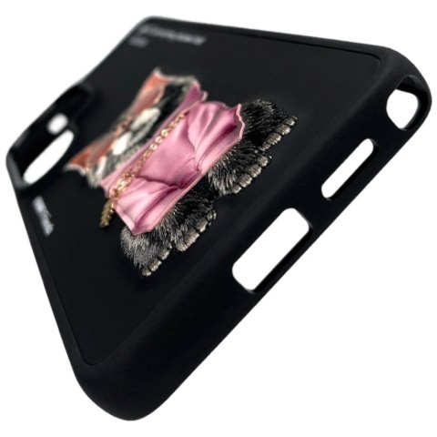 Etui Nimmy Glasses Cool Cat na Samsung Galaxy S26 Ultra - czarne