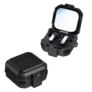 Etui Tech-Protect Carbonox MagSafe na Samsung Galaxy Buds 4 / 4 Pro - czarne