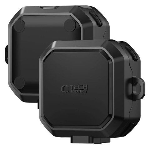 Etui Tech-Protect Carbonox MagSafe na Samsung Galaxy Buds 4 / 4 Pro - czarne
