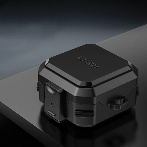 Etui Tech-Protect Carbonox MagSafe na Samsung Galaxy Buds 4 / 4 Pro - czarne
