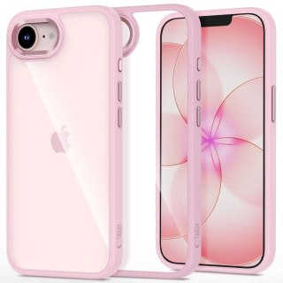 Etui Tech-Protect Magmat na iPhone 16e / 17e - przezroczysto-różowe