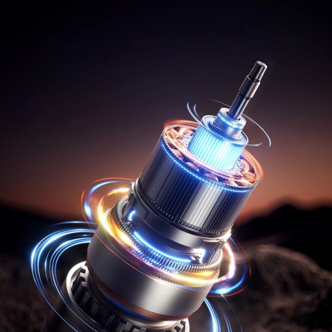 Mini dmuchawa Jisulife Handheld Fan Ultra2 9000mAh 5w1 przenośny wiatraczek USB - brązowa