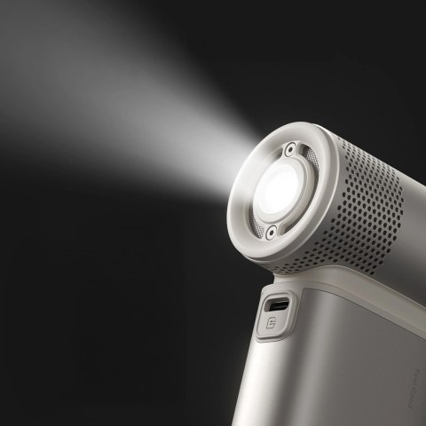 Mini dmuchawa Jisulife Handheld Fan Ultra2 9000mAh 5w1 przenośny wiatraczek USB - brązowa