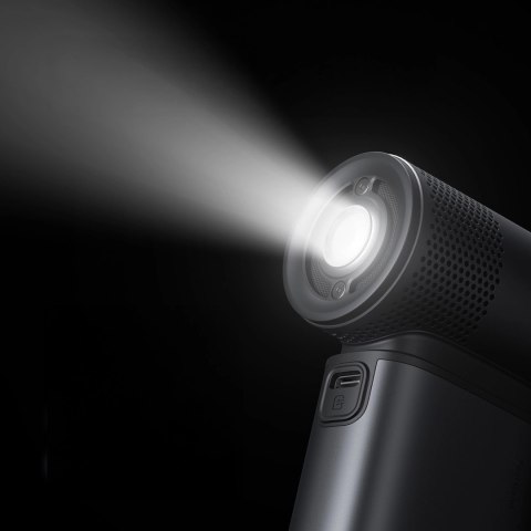 Mini dmuchawa Jisulife Handheld Fan Ultra2 9000mAh 5w1 przenośny wiatraczek USB - ciemnoszara