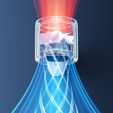 Mini wentylator Jisulife Handheld Fan 10S 5000mAh przenośny wiatraczek USB - niebieski