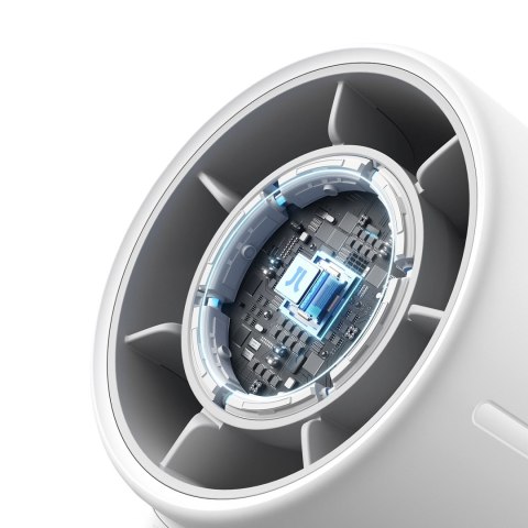 Mini wentylator Jisulife Handheld Fan 10S 5000mAh przenośny wiatraczek USB - szary