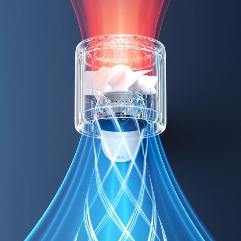 Mini wentylator Jisulife Handheld Fan 10S 5000mAh przenośny wiatraczek USB - szary