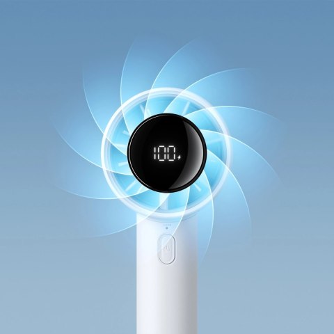 Mini wentylator Jisulife Handheld Fan 10S 5000mAh przenośny wiatraczek USB - szary
