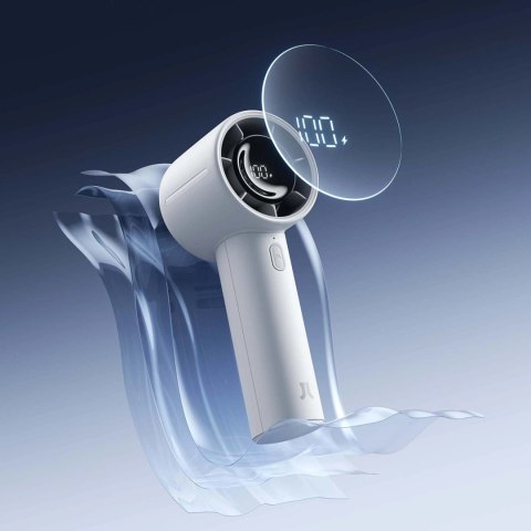 Mini wentylator Jisulife Handheld Fan 10S 5000mAh przenośny wiatraczek USB - szary