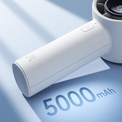 Mini wentylator Jisulife Handheld Fan 10S 5000mAh przenośny wiatraczek USB - szary