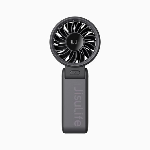 Mini wentylator Jisulife Handheld Fan Life7 3600mAh przenośny wiatraczek USB - czarny