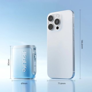 Mini wentylator Jisulife Neck Fan 5 4500mAh ze smyczą - niebieski