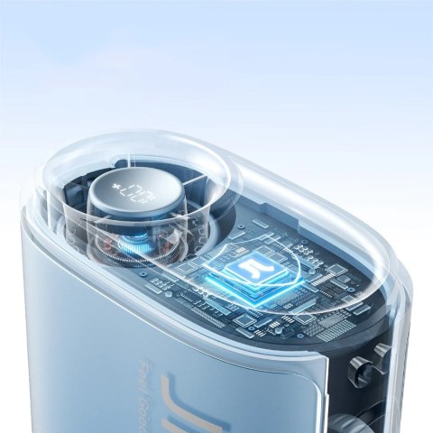 Mini wentylator Jisulife Neck Fan 5 4500mAh ze smyczą - niebieski