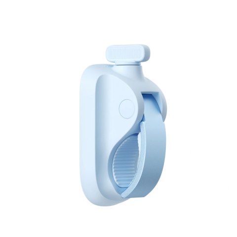 Mini wentylator Jisulife Stroller Fan 4 5000mAh na wózek dziecięcy z metalowym klipsem - niebieski