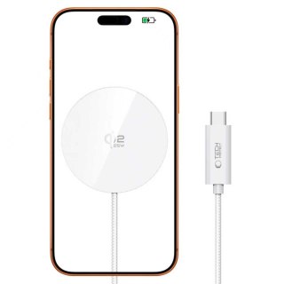 TECH-PROTECT A50 MAGNETIC MAGSAFE WIRELESS CHARGER 25W QI2.2 WHITE