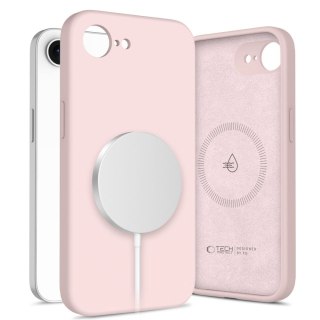 TECH-PROTECT SILICONE MAGSAFE IPHONE 16E / 17E PINK PEARL