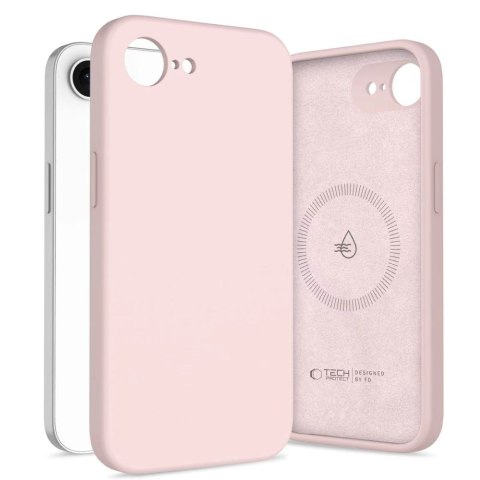 TECH-PROTECT SILICONE MAGSAFE IPHONE 16E / 17E PINK PEARL
