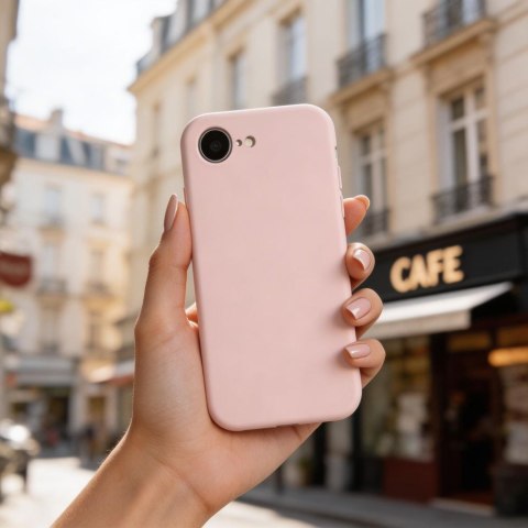 TECH-PROTECT SILICONE MAGSAFE IPHONE 16E / 17E PINK PEARL