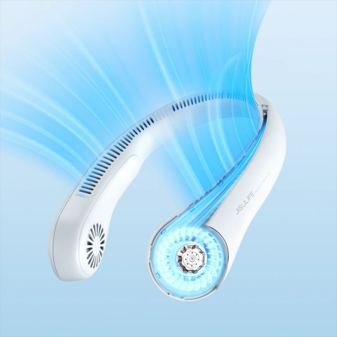 Wentylator Jisulife Neck Fan 3 4000mAh na szyję przenośny wiatraczek - szary