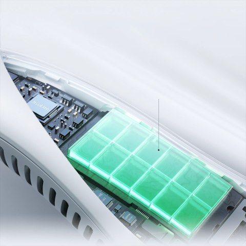 Wentylator Jisulife Neck Fan 3 4000mAh na szyję przenośny wiatraczek - szary