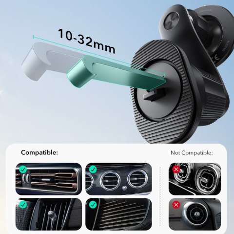 ESR OMNILOCK MAGNETIC MAGSAFE VENT CAR MOUNT BLACK