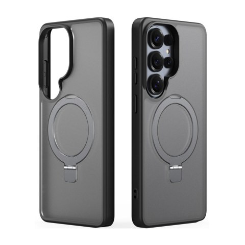 Etui Dux Ducis Yind na Samsung Galaxy S26 Ultra z podstawką kompatybilne z MagSafe - czarne