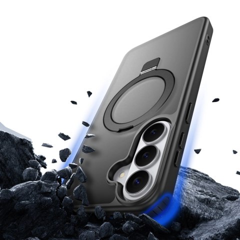 Etui Dux Ducis Yind na Samsung Galaxy S26+ z podstawką kompatybilne z MagSafe - czarne