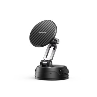 Joyroom JR-ZS510 Gel Suction Cup MagSafe Foldable Car Phone Mount - Gunmetal Black