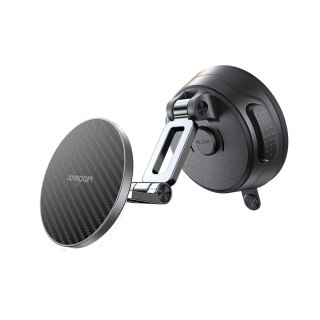 Joyroom JR-ZS510 Gel Suction Cup MagSafe Foldable Car Phone Mount - Gunmetal Black