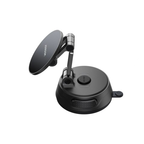 Joyroom JR-ZS510 Gel Suction Cup MagSafe Foldable Car Phone Mount - Gunmetal Black