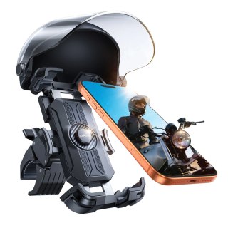 Joyroom JR-ZS526 Sunshade Cycling Phone Mount (Helmet Version) Black