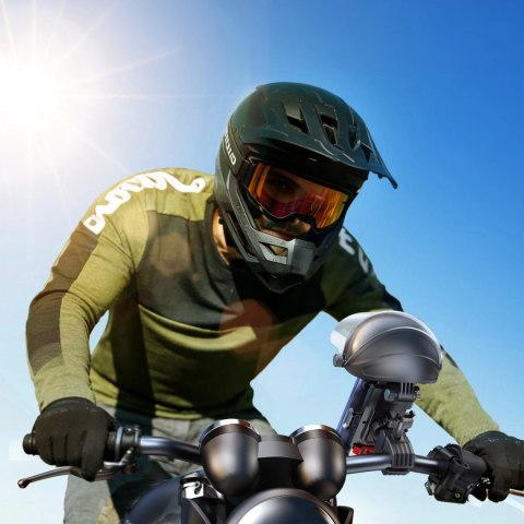 Joyroom JR-ZS526 Sunshade Cycling Phone Mount (Helmet Version) Black