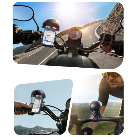 Joyroom JR-ZS526 Sunshade Cycling Phone Mount (Helmet Version) Black